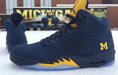 Une superbe Air Jordan 5 pour Michigan