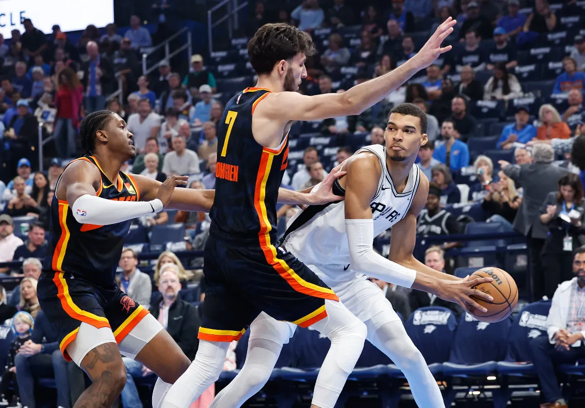 Victor Wembanyama et les Spurs écrasés par le Thunder
