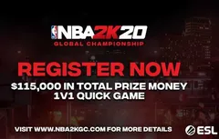 NBA 2K20 : un tournoi mondial avec 115 000 dollars à la clé