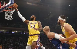 Le duo LeBron-Davis assure face aux Knicks