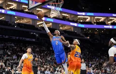 Shai Gilgeous-Alexander guide le Thunder à Charlotte