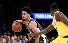 Quinn Cook vit un rêve éveillé aux Lakers