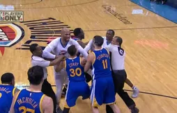 Les images de l’accrochage entre les Warriors et le Thunder