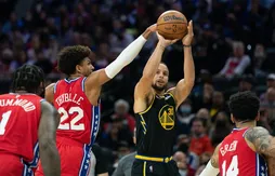 Pas de record ni de victoire pour Stephen Curry, étouffé par les Sixers