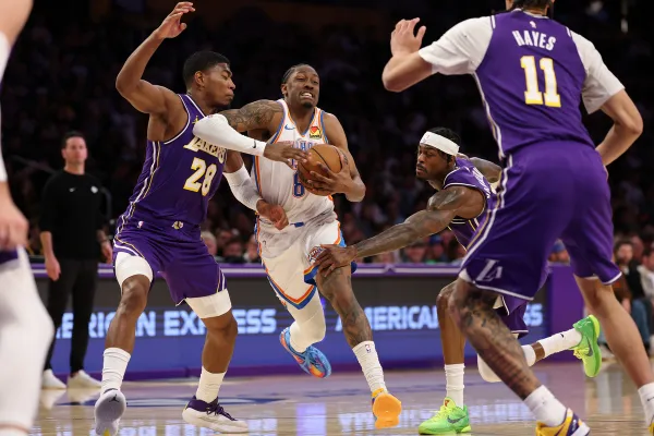 Le Thunder a le dernier mot sur le parquet des Lakers