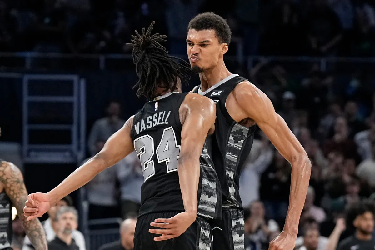 Victor Wembanyama avec les Spurs