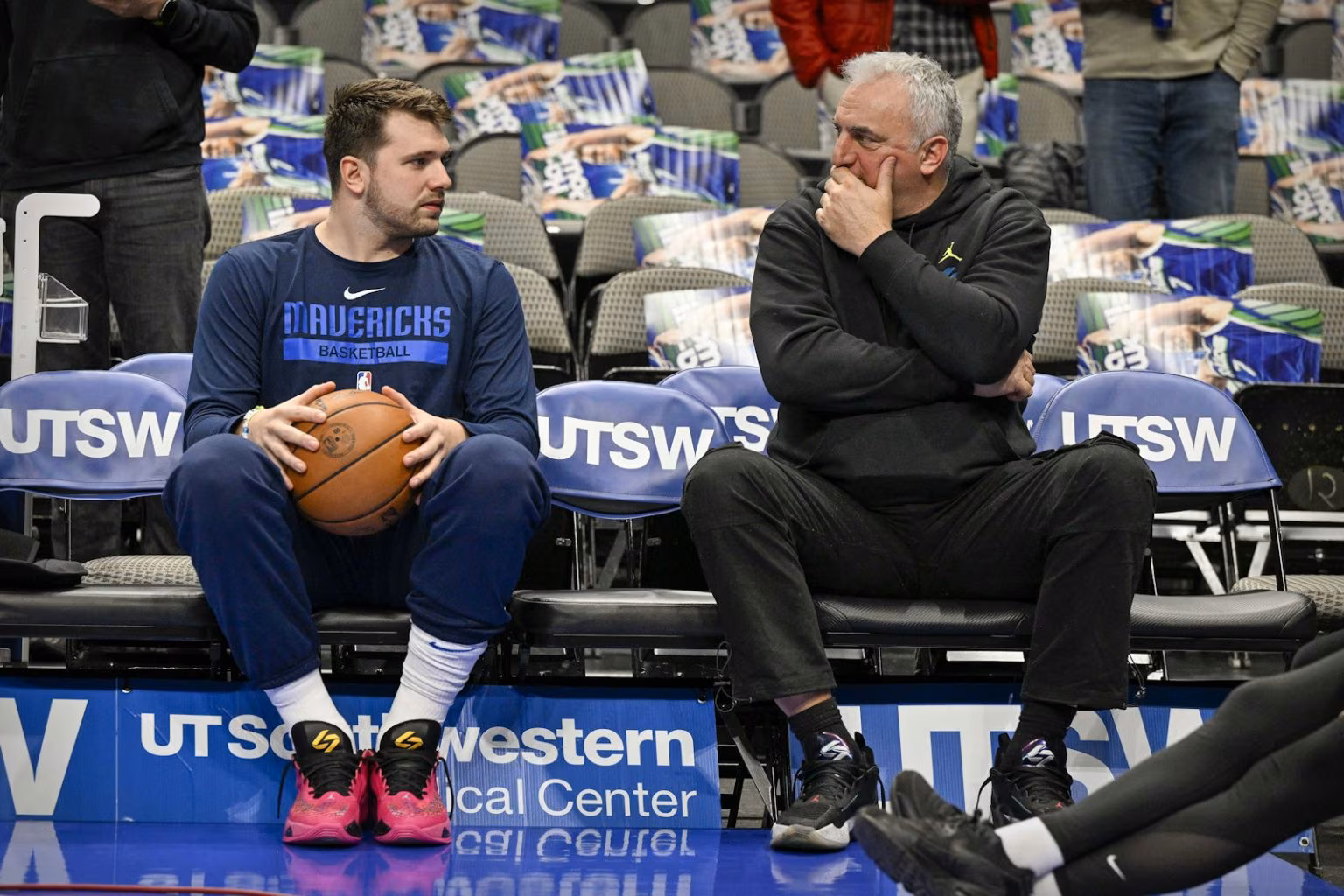 Luka Doncic et son père Sasa