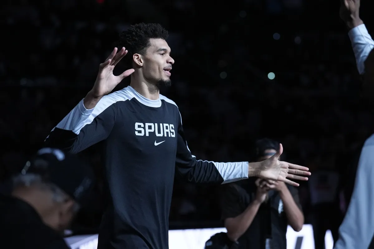 Victor Wembanyama avec les Spurs