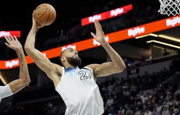 Rudy Gobert en remet une couche face aux Hawks