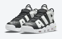 Une pointe de vert sur la Nike Air More Uptempo