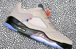 Les premières images de la Air Jordan 5 Low “PSG”