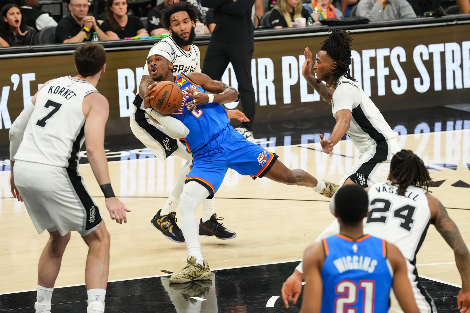 shai gilgeous-alexander thunder spurs