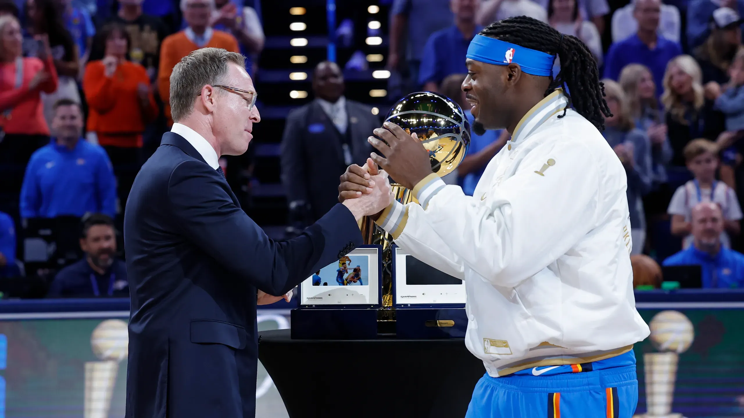 Sam Presti et Lu Dort