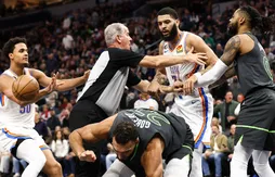 Rudy Gobert expulsé, le Thunder s’impose à Minnesota