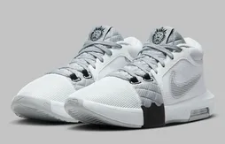 Un magnifique coloris Black & White pour la LeBron Witness 8