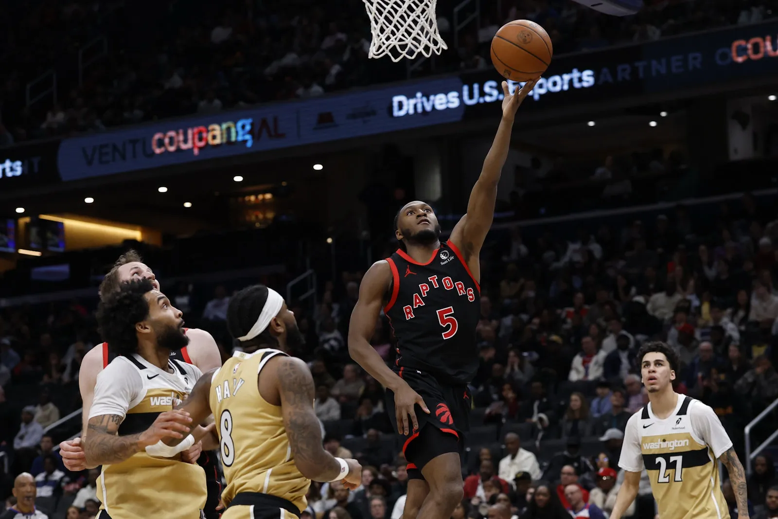 quickley raptors wizards