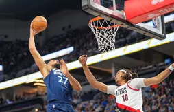 Impérial, Rudy Gobert relance les Wolves face aux Blazers