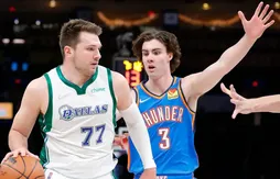 Avec Luka Doncic, Dallas résiste au triple-double de Josh Giddey