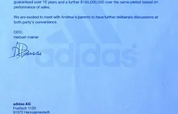Le contrat de 180 millions de dollars proposé par Adidas à Andrew Wiggins est-il faux ?
