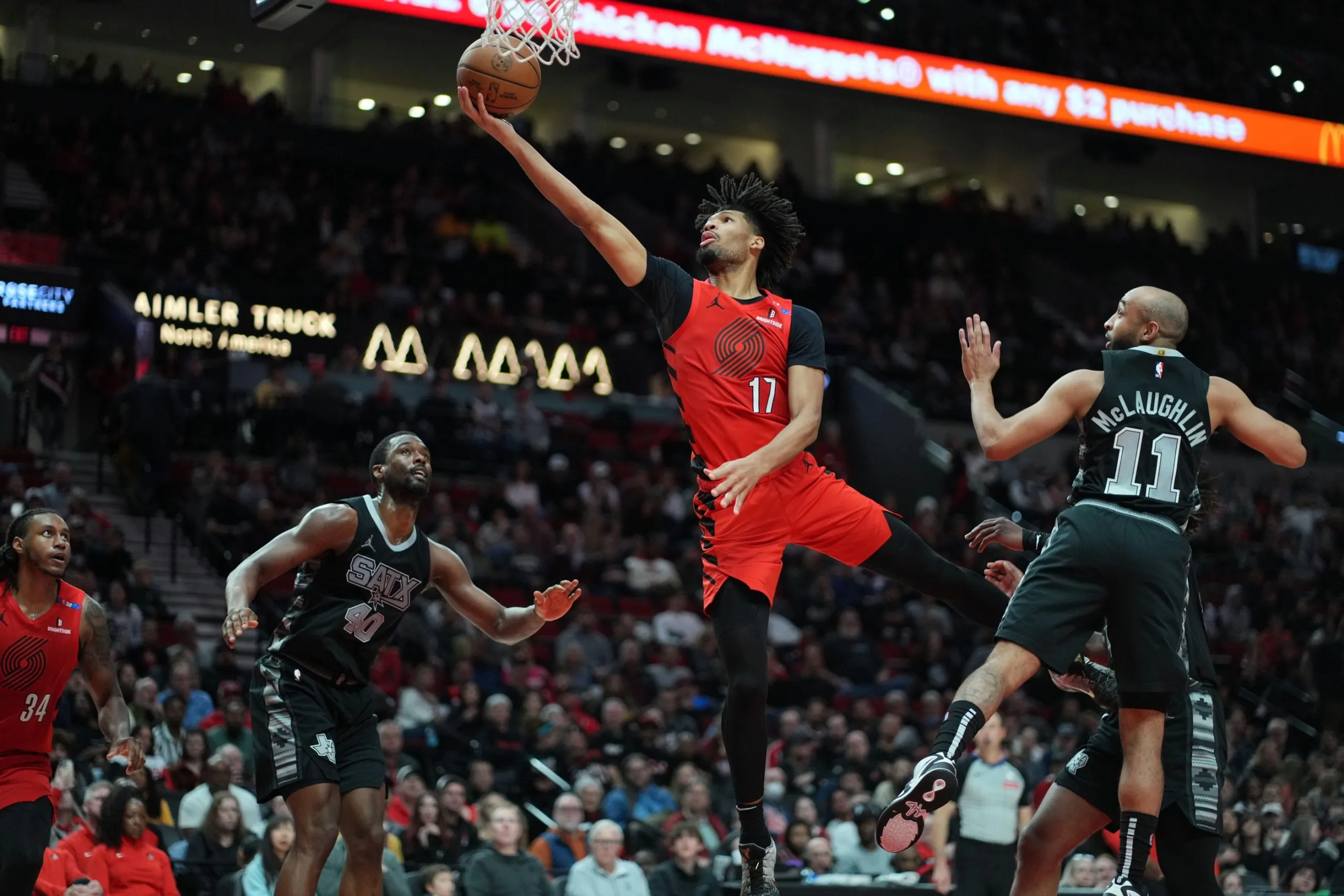 Shaedon Sharpe et les Blazers