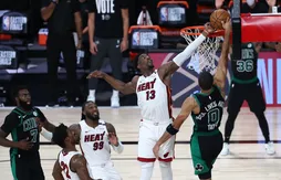 Un contre monumental de Bam Adebayo sur Jayson Tatum offre le Game 1 au Heat