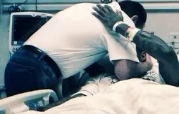 L’image du jour : Coach K. au chevet de Paul George