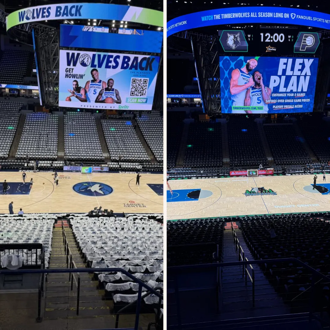 Atmosphère du Target Center