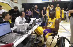 Dans les coulisses du media day des Lakers