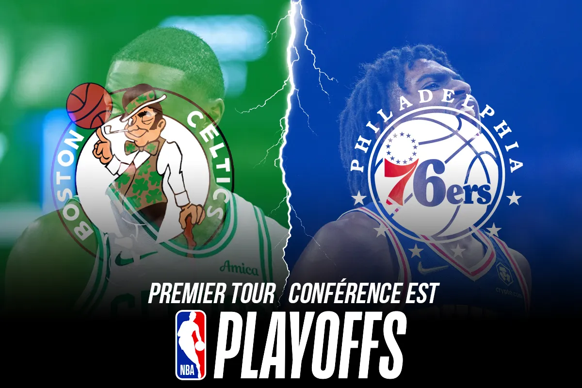 Les Celtics face aux Sixers