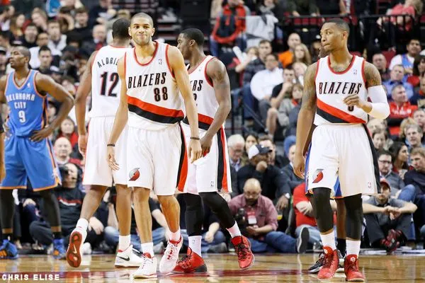blazers, l'année de la confirmation