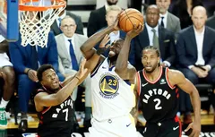Draymond Green : “Je suis sûr que tout le monde est content qu’on ait des blessés”