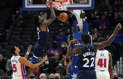 Les Wolves enchaînent face aux Pistons