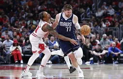 Un 7e triple-double de suite de Luka Doncic et Dallas déroule à Chicago