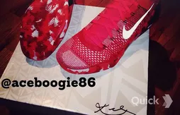 Nike : Kobe Bryant aura les pieds en rouge pour Noël