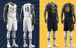 Les Pacers dévoilent leurs nouveaux maillots et un nouveau logo