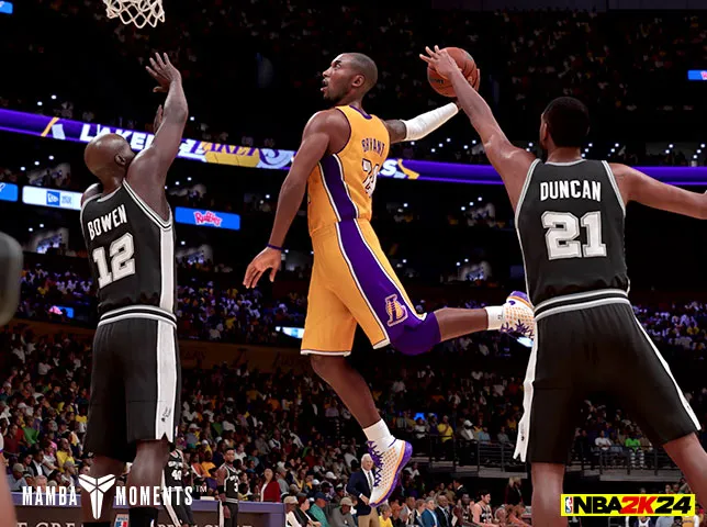 Les "Mamba Moments" dans NBA 2K24