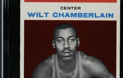 Trouvée dans une épicerie, une carte de Wilt Chamberlain se vend 1.7 million de dollars !