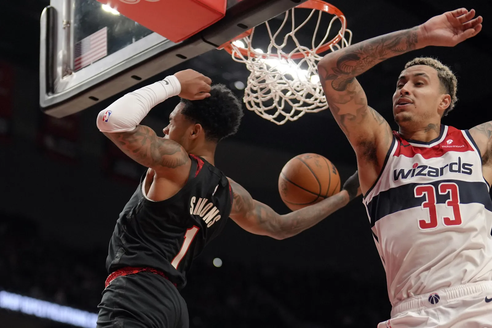 wizards blazers