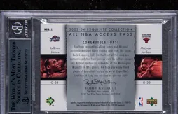 Record pour une carte NBA, vendue 900 000 dollars aux enchères