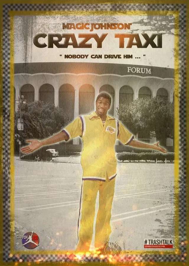 magic johnson : crazy taxi