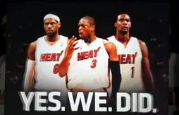 Les vidéos du jour : la présentation des Three Amigos à Miami