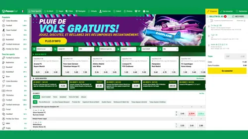 Placez vos paris sportifs sur Premier Bet