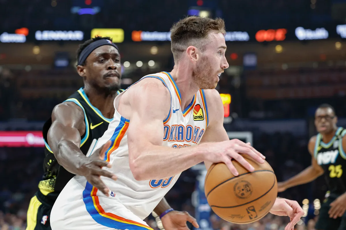 Gordon Hayward avec le Thunder