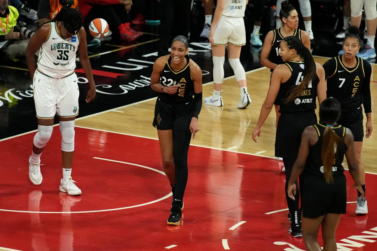 Les Las Vegas remportent le Game 1 des Finals WNBA