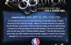 L’info (presque) inutile du jour : des maillots NBA plus légers
