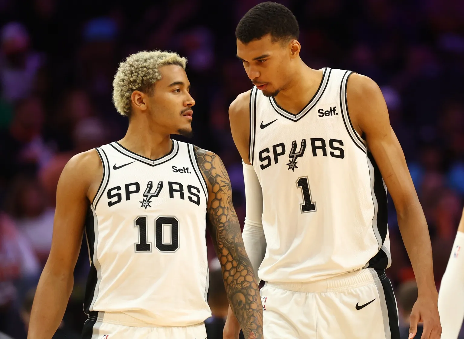 Jeremy Sochan Victor Wembanyama