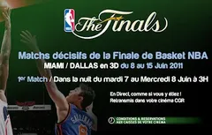 Les Finals NBA en 3D dans certains cinémas français
