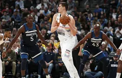 Les Nuggets renversent les Wolves pour terminer deuxièmes de l’Ouest