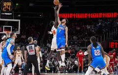 Chet Holmgren et le Thunder ne font qu’une bouchée des Hawks