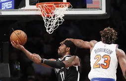 Face à de tristes Knicks, Kyrie Irving sauve les Nets